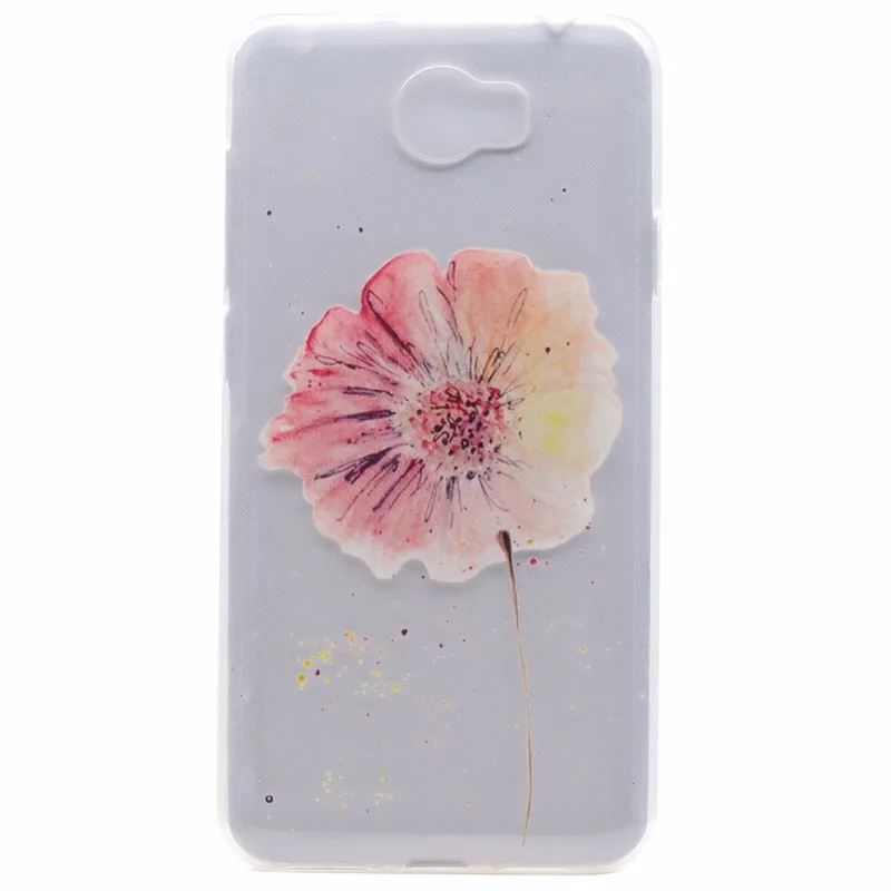 For Huawei Y5II Case 3D Flower Soft TPU Phone Case For Huawei Y5 2 Huawei Y5 II Lte Case Silicone Protective Back Cover Skin (4)