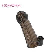 Vibrating Penis Sleeves Silicone Cock Rings Clitoral Stimulating Penis Rings Dick Lock Loop Dildo Extender