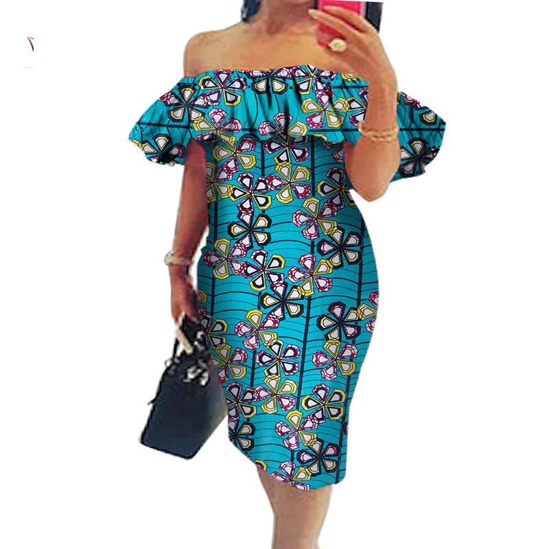 New-Africa-Dresses-for-Women-Dashiki-Off-the-Shoulder-African-Dress-Bazin-Plus-Size-Traditional-African(16)