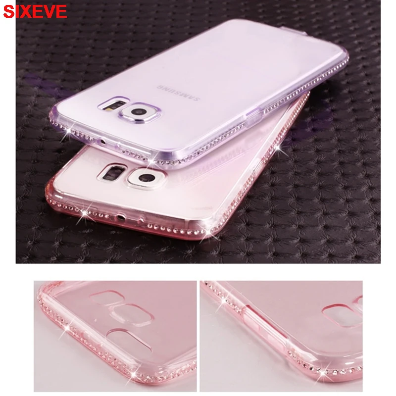 

Diamond TPU Case For Samsung Galaxy S7 S6 Edge S9 S8 Plus S5 neo J7Neo J7Nxt J7Core J5 J3Pro A3 A5 A7 2015 2016 2017 grand prime