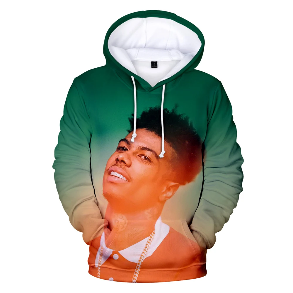 

Aikooki Blueface Hoodies Men/Women Hoodie Sweatshirts Hooded Mens Blueface Tracksuits Hip Hop Polluver Tracksuit Winter Tops