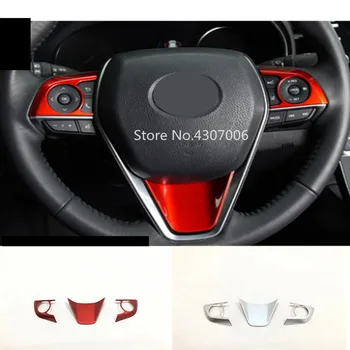 

For Toyota Avalon XX50 car sticker styling cover steering wheel interior kit trim frame lamp panel part 3pcs