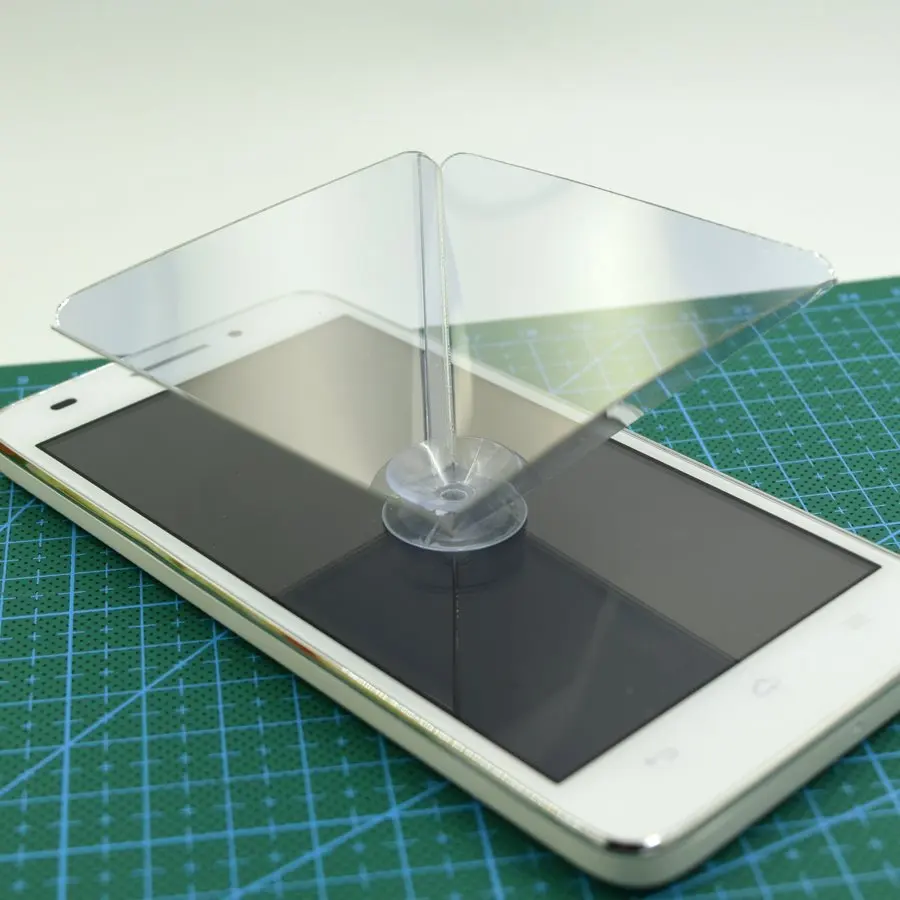 Голограмма для смартфона 3D Holo Box голографический планшет витрина в виде пирамиды