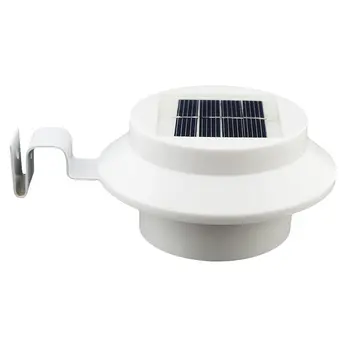 

SOLLED6 Pack Deal - Outdoor Solar Gutter LED Lights - White Sun Power Smart LED Solar Gutter Night Utility Security Light
