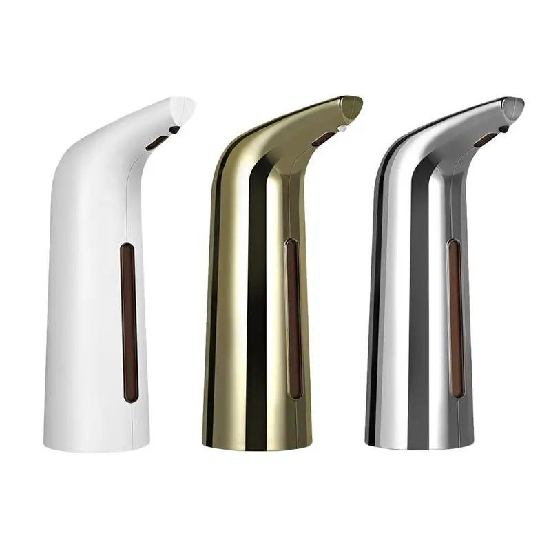 Bath Accessories 400ML Infrared Automatic Soap Dispenser Leakage Free Lotion Soap Pump LED Display for Bathroom Kitchen Office