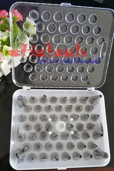 

by dhl or ems 50 sets Icing Piping Pastry Fondant Cake Decorating Nozzle Tips Set DIY Tools