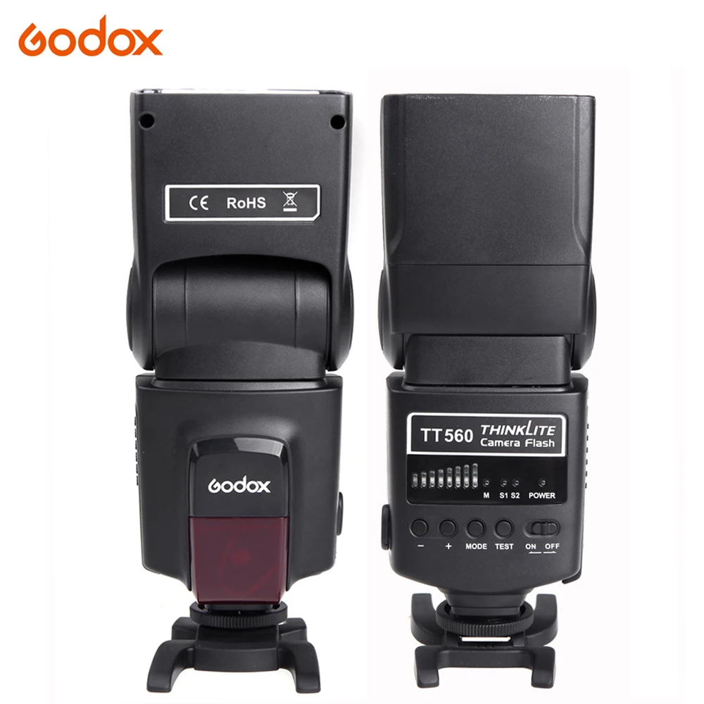 

Universial Godox TT560 Flash ThinkLite Electronic On-camera Speedlite with Soft Box for Nikon Canon Pentax Olympus DSLR Camera