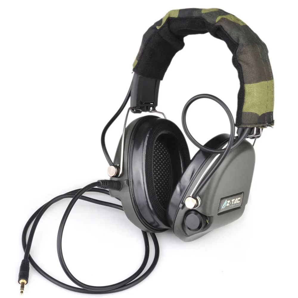 Fone de Ouvido Jack do Cabo de Fone de Ouvido Z-tático Sordin Tático Headsets Couro Bandana Estilo se Livrar 3.5mm Jack do Cabo de Ipsc z Tac Z037 Ver 16 Esporte e Lazer