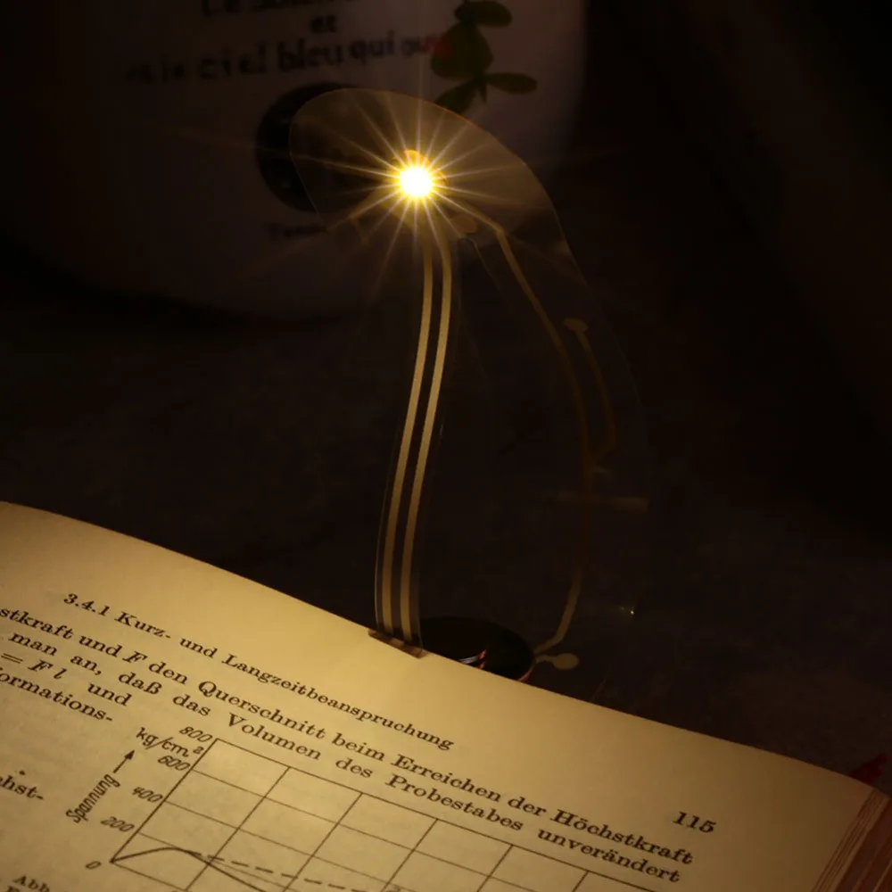 

2018 New Pocket Bookmark Light Book Light LED Bookmark Light Camping Nightlight Reading Lamps
