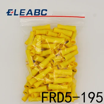 

FRD5-195 FRD5.5-195 100PCS Bullet Shaped Female Insulating Joint Wire Connector Electrical Crimp Terminal AWG12-10 FRD