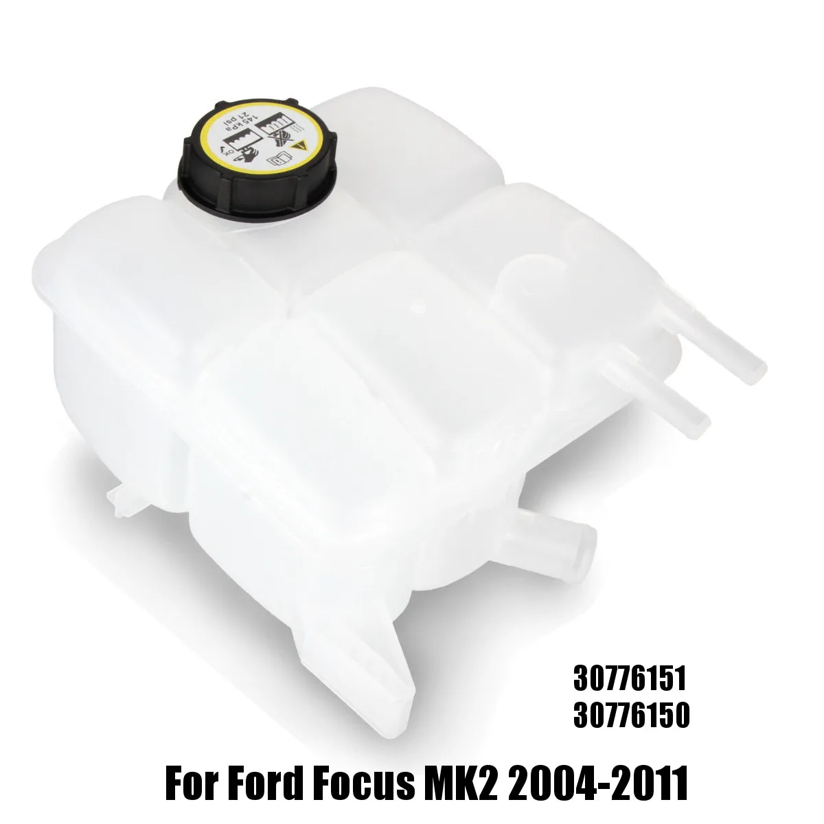 

30776151 30776150 Car Radiator Coolant Expansion Tank with Cap for Ford for Focus MK2 2004-2011