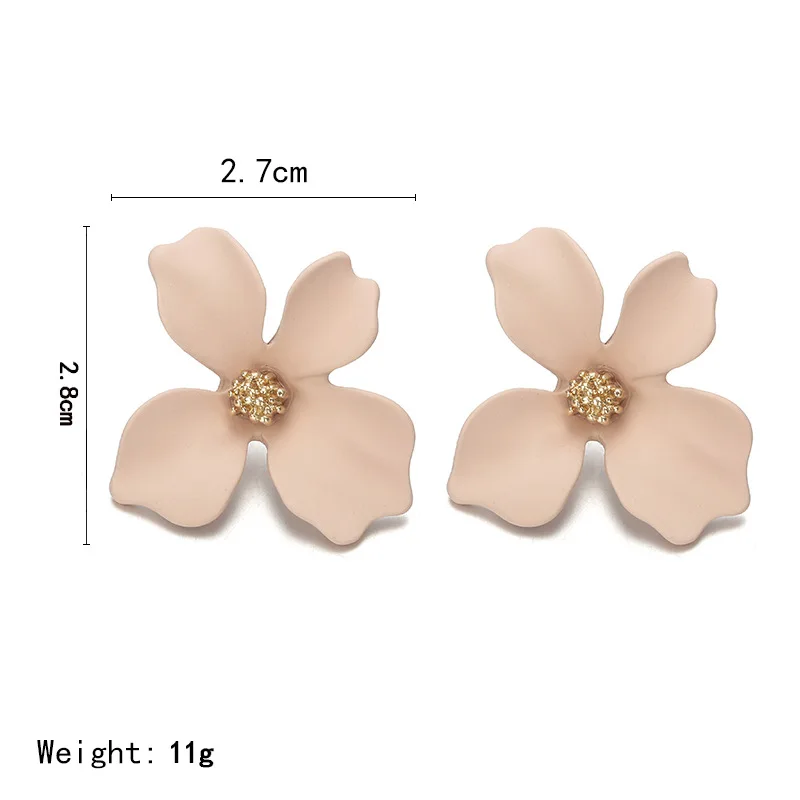 Korean Cute Small flower Stud Earrings For women fresh and sweet Statement Earring Girl 2019 Fashion Jewelry