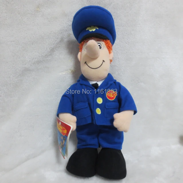 postman pat talking soft toy