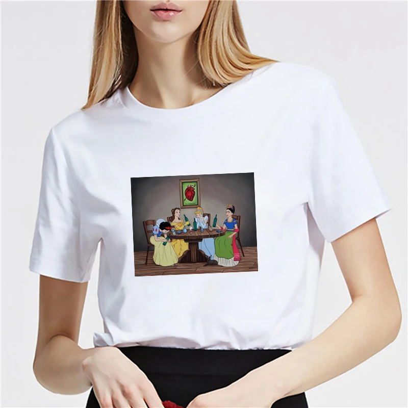 

Vogue Drinking Alcohol Women Tshirt Harajuku Tops Summer Korean Clothes Short Sleeve Tees Casual O Neck Harajuku T Shirt Female