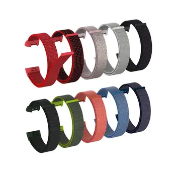 

Fashion Replacement Sport Nylon Loop Wrist Band Watch Strap For Fitbit Charge 3 Bracelet