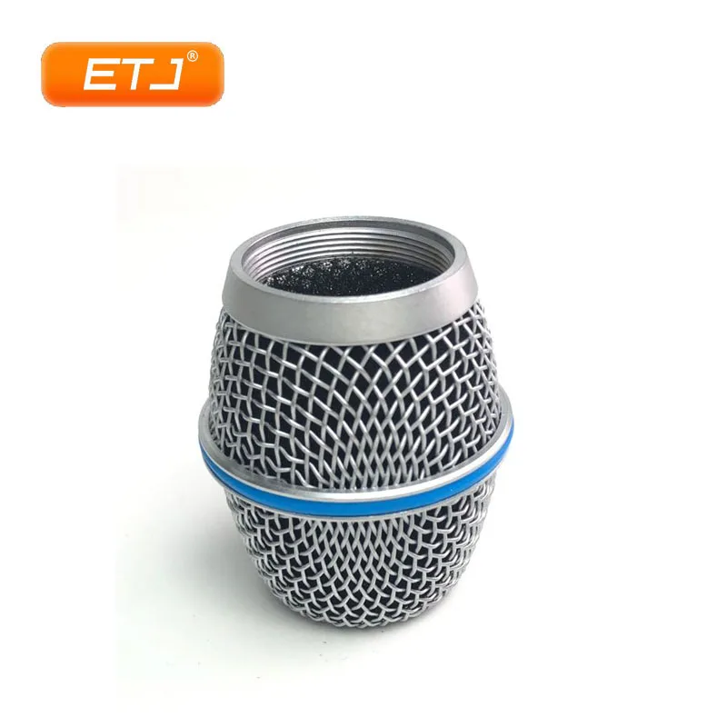 ETJ 2шт Beta87A решетка мяч для Shure шаровая Головка Замена бета 87A аксессуары