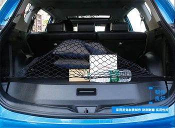 

Yimaautotrims Elastic Rear Back Cargo Trunk Storage Organizer Luggage Net Holder Cover Kit Fit For Toyota Rav4 Rav 4 2015 - 2018