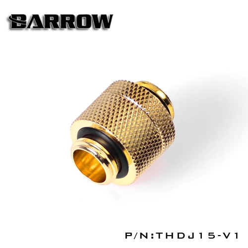 Barrow белый черный серебристый золотой G1/4 дюйма поворотные разъемы/удлинитель (15 16