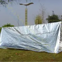 50 шт. одноразовая аварийная палатка для палаток, сверхлегкая портативная палатка для кемпинга, SOS Shelter, майларовая аварийная трубка, палатка для первой помощи