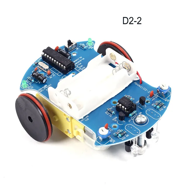 D2 1 D2 2 D2 5 D2 6 C51 DIY Kit Intelligent Tracking Line Smart Car
