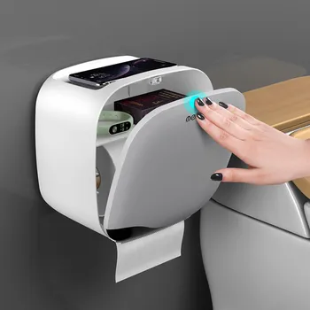 

Wall-Mounted Bathroom Tissue Dispenser Tissue Box For Multifold Paper Towels Tissue Storage Box Drawer Bathroom Product #BL3