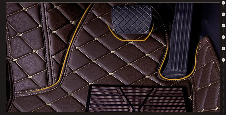 Best качество! Специальные автомобильные коврики для Bentley Flying Spur 4 мест 2012-2005 прочный водонепроницаемый ковры, Бесплатная доставка