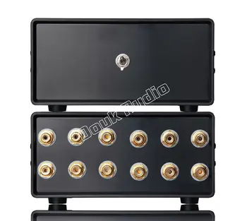 

2017 Lastest Douk Audio 4 Channel 2-ways Signal Input Audio Splitter/Switcher RCA Car Audio Conversion Free Shipping
