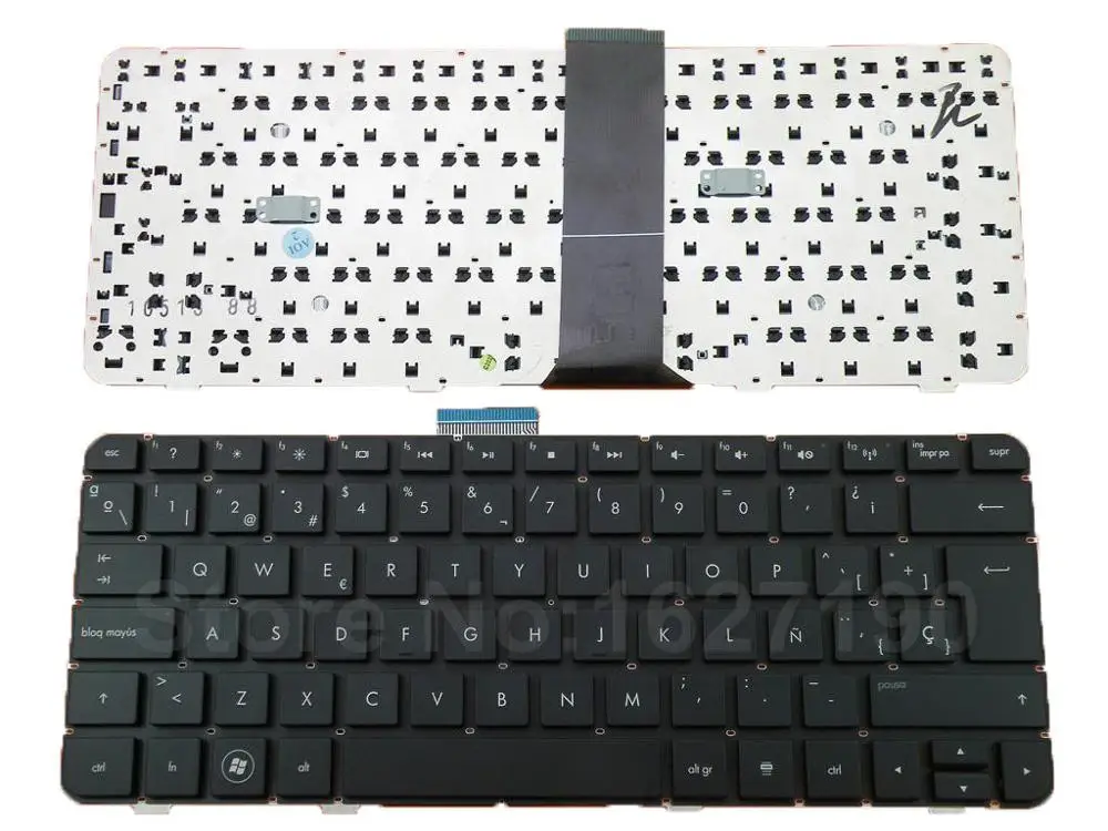 SP ноутбук с испанской клавиатурой для HP DV3 4000 CQ32 черный без рамы клавиатуры