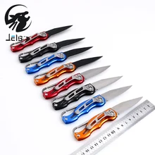 Jelbo Sharp Pocket Knife Army Knife Mini Peeler Outdoor Survival Tool for Camping Hunting Tactical Rescue Surrival