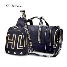 

TECHWILL 40L Sports Camping Bag Anti-thief Hiking Bag Men's Female Waterproof Tote Shrinkable Multi-function Bag