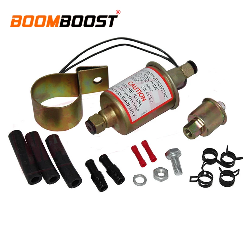 

High Efficiency Oil Burning Pump Gasoline Petrol Fuel Feed Pump Voltage 12V Universal electric fuel pump Low Pressure