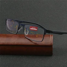 Новые прогрессивные многофокусные очки для чтения линз для мужчин дальнозоркость бифокальные очки солнцезащитные фотохромные очки NX