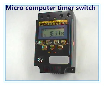 

110/220VAC 12V/24VDC KG316T Weekly Microcomputer Timer Switch Programmable Controller/time switch