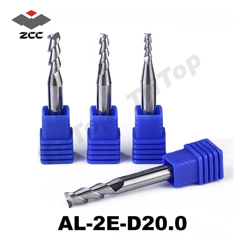 

AL-2E-D20.0 ZCC.CT solid Carbide 2flute End mills cnc milling cutter cutting tools 20mm D20.0 mm