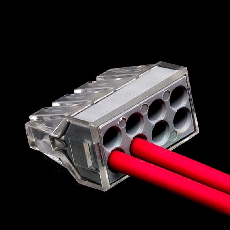 

10 PCS PCT-108 PCT108 Wiring terminal 4P hole PCT108 wire connector connector 1.5-2.5 square hard wire fast connector