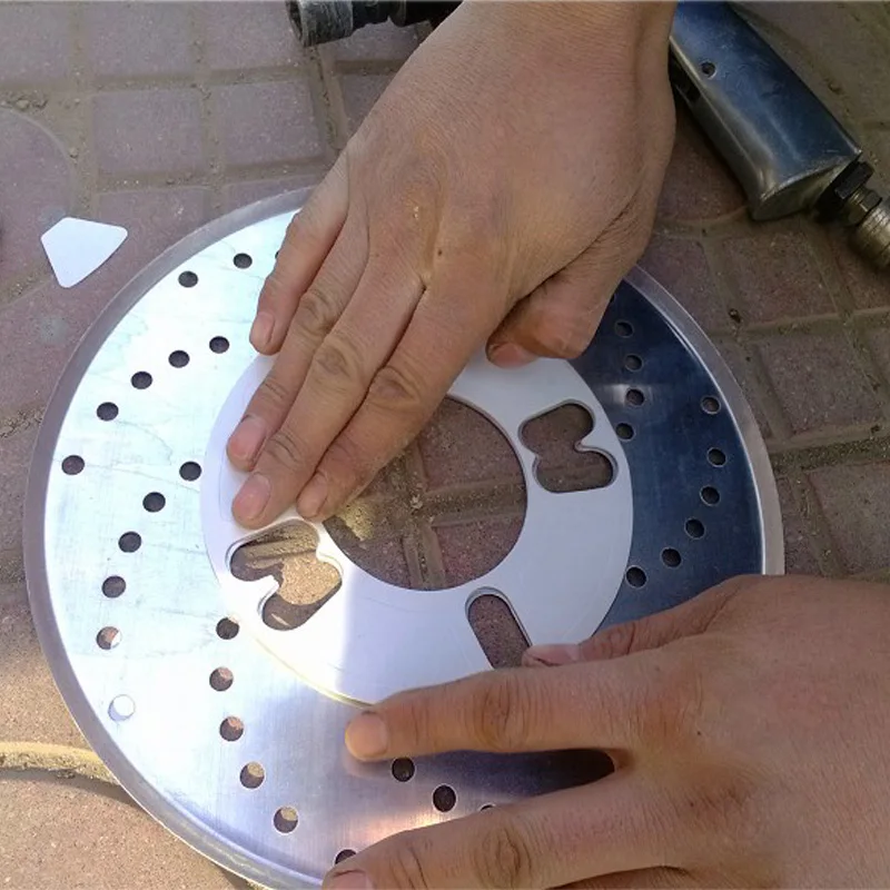 HUANLISUN 2 шт. Автомобильный Универсальный 25 см утолщенный алюминиевый дисковый тормоз ротор гоночные Чехлы Декоративные барабаны