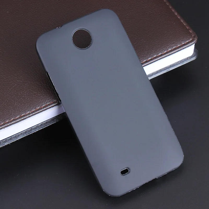 

Black Gel TPU Slim Soft Anti Skiding Case Back Cover For HTC Desire 300 Mobile Phone Rubber silicone Bag Coque Fundas
