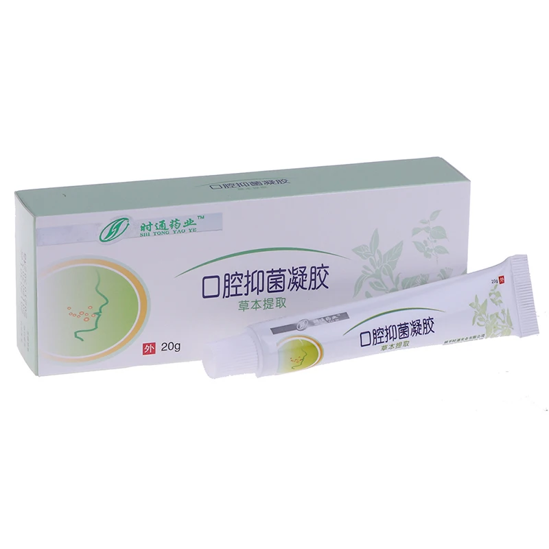1PCS Natural Herbal Oral Antibacterial Cream Mouth Ulcer Relief Gel Relief From Severe Pain & Irritation