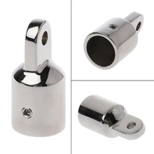 Stainless Steel Bimini Top Eye End Cap For 0.79'' Pipe Marine Boat Yacht Stainless Steel Bimini Top Eye End Cap For 0.79'' Pipe Marine Boat Yacht
