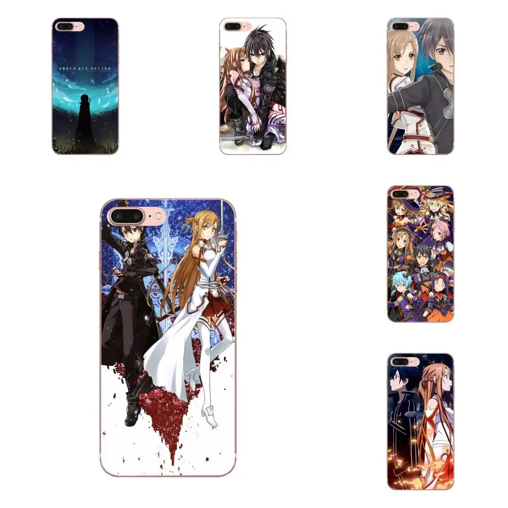 

TPU Phone Capa For Galaxy Alpha Core Note 2 3 4 S2 A10 A20 A20E A30 A40 A50 A60 A70 M10 M20 M30 Sword Art Online Sao Anime Manga
