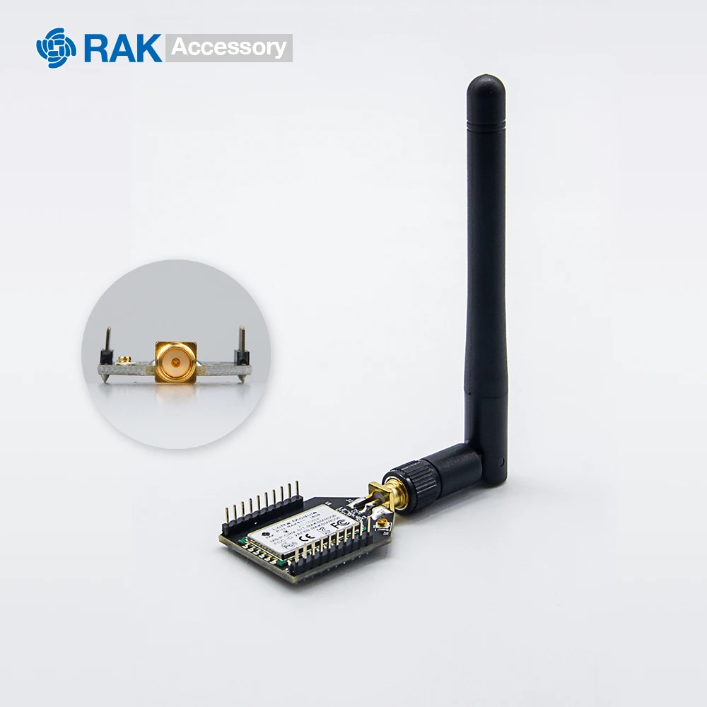 RAK811 LoRa модуль коммутационная плата, SMA+ iPEX интерфейс, поддержка глобальной нескольких диапазонов