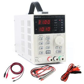 

KORAD KA3010P High Precision Adjustable Digital Linear Programmable Switch DC Power Supply 30V 10A 0.01V 0.001A USB RS232