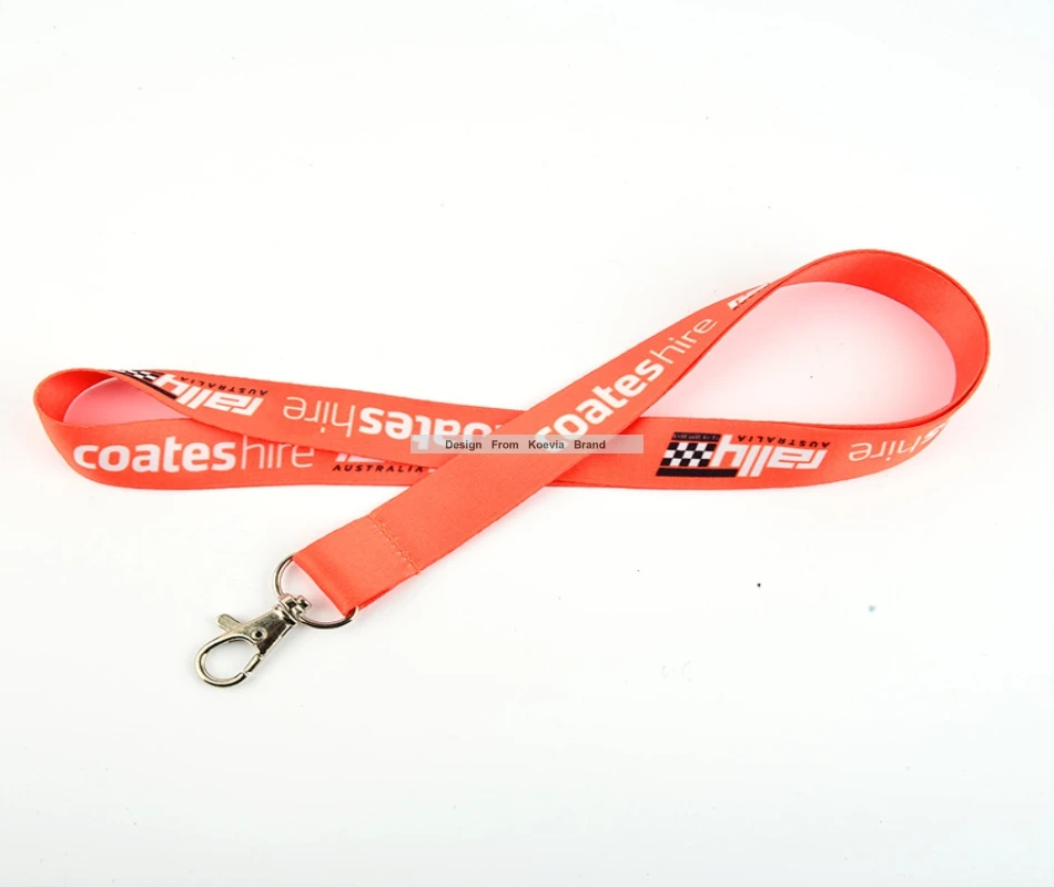 ORANGE METAL CLIP NECK STRAPS FOR CAMERA,MOBILE PHONES,ID CARD NEW*V66**