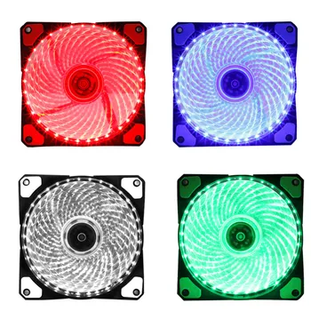 

Colouful LED Computer Cooling Fan Lights Adjustable Colour Fan 120mm PC Computer Cooling Cooler Silent Case Fan Controller
