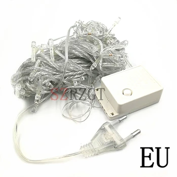 

110V/220V Led String Christmas Lights 10m/100leds With 8 Modes Christmas decorations for Home / Holiday / Party / Wedding