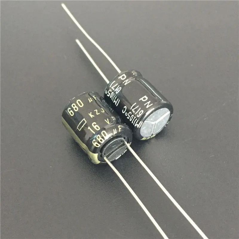 50 шт. 680 мкФ 16 V Соединенные Chemi-Con UCC KZJ серии 10x12 5 мм супер низкий ESR 16V680uF материнская