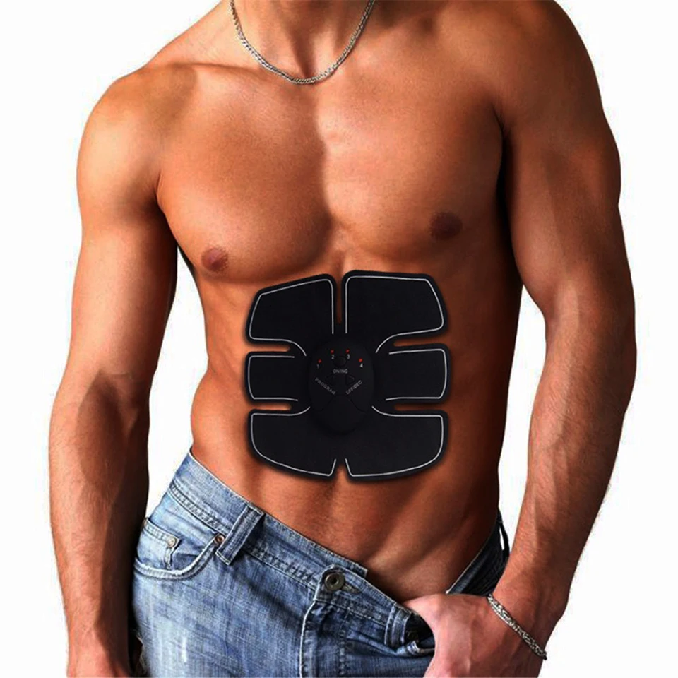 

Abdominal Muscle Trainer Battery Fitness Toner Belly Leg Arm Exercise Health Abdominal Fitness Training Gear Workout Equipment