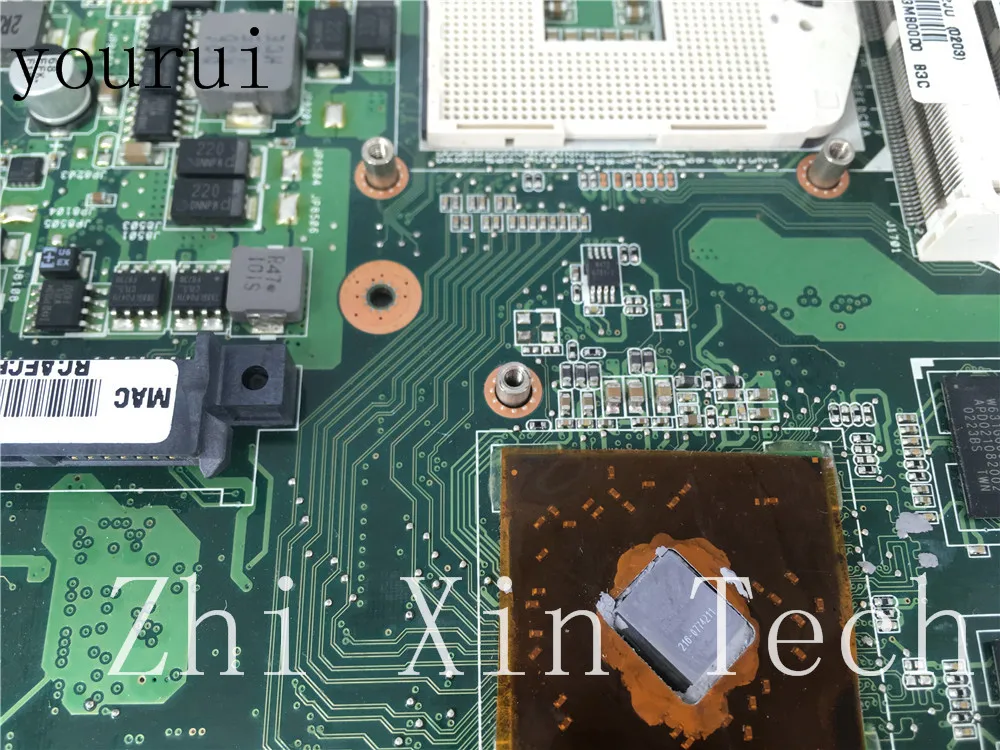 Материнская плата yourui для ноутбука ASUS K52J K52JR DDR3 REV: 2.3A 4 шт. видеопамяти подходит