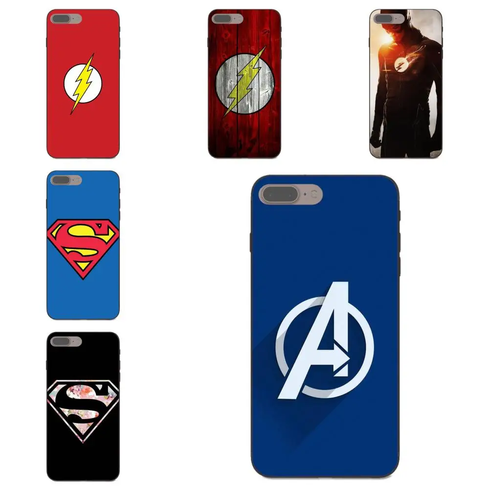 

For Huawei nova 2 Plus 2S 3i 4 Y3 Y5 II Y6 Y7 Y9 Lite Plus Prime 2017 2018 2019 Soft Capa Coque The Flash On Wood Superhero