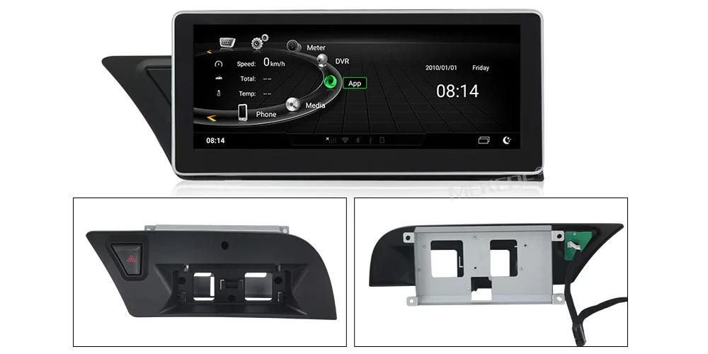 MEKEDE автомобильный мультимедийный плеер NAVI 10,25 дюймов 3G ram для Audi A4 A4L B8 2009~ CarPlay адаптер Радио Стерео gps навигация